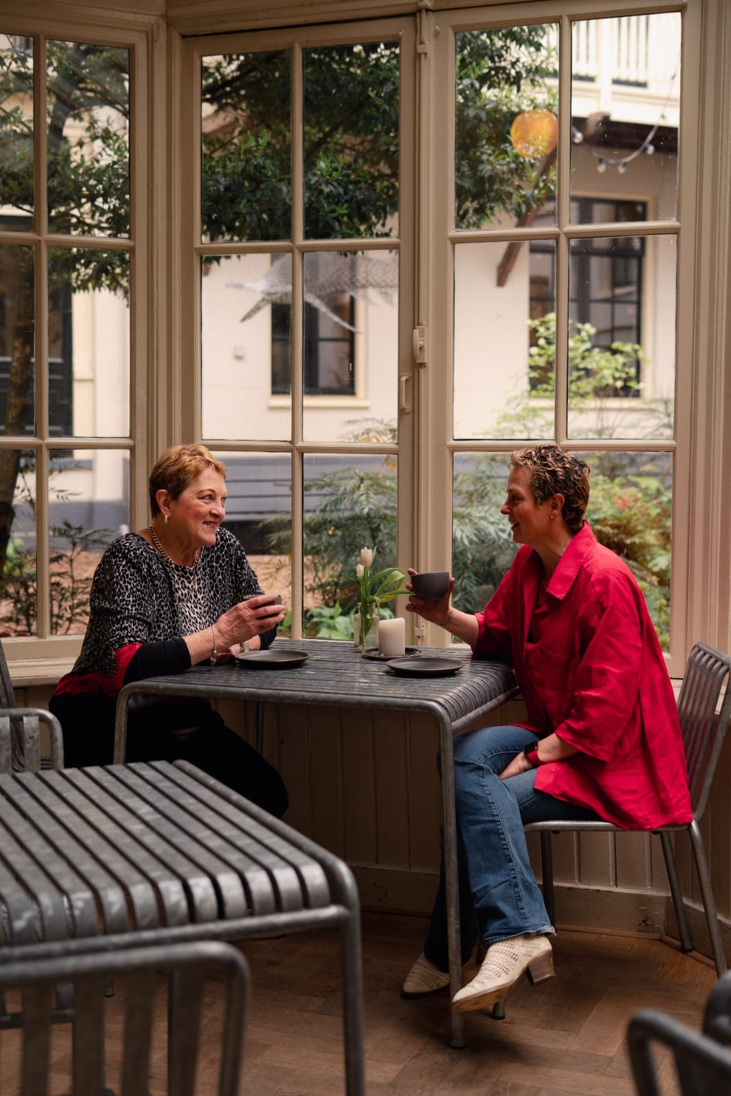 Midlife Abroad: The Reversal of Roles
